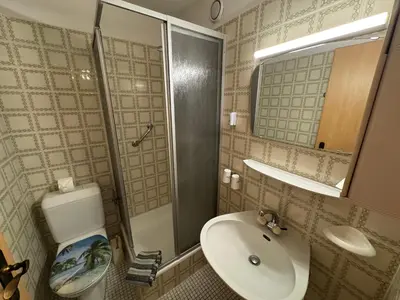 Ein Badezimmer in der Unterkunft Arnica 20