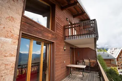 Ein Balkon oder eine Terrasse in der Unterkunft Apartment Mélodie de Rêve