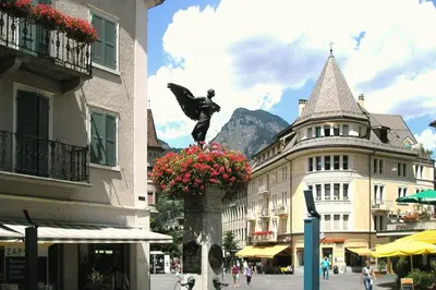 Das Gebäude in dem sich das Bed & Breakfast befindet