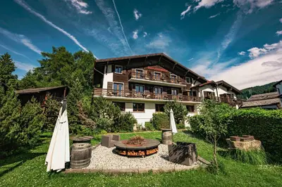 Ein Garten an der Unterkunft Victoria Retreat & Spa