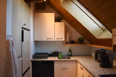 Küche/Küchenzeile in der Unterkunft The Building 6 Loft