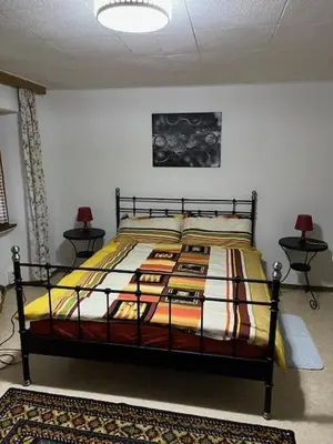 Ein Bett oder Betten in einem Zimmer der Unterkunft pensione Vais