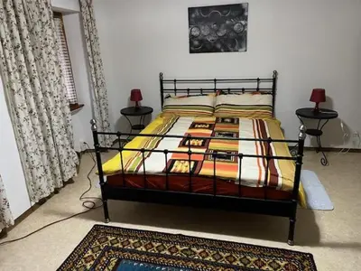 Ein Bett oder Betten in einem Zimmer der Unterkunft pensione Vais