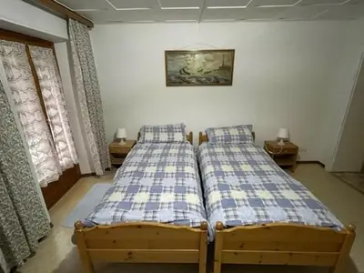 Ein Bett oder Betten in einem Zimmer der Unterkunft pensione Vais