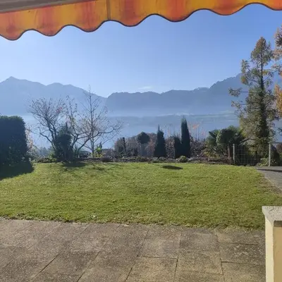 Hilterfingen on the way to interlaken