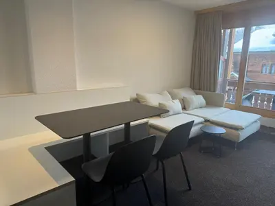 Ein Sitzbereich in der Unterkunft Homebase by Revier