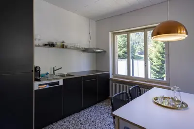 Küche/Küchenzeile in der Unterkunft Appartement Pineta