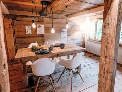 Grundriss der Unterkunft Apartment Chalet Solegg by Interhome