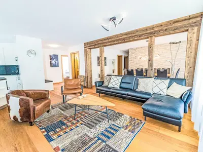 Ein Sitzbereich in der Unterkunft Apartment B21 by Interhome