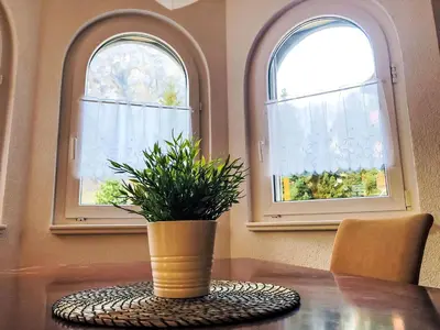 Ein Sitzbereich in der Unterkunft Apartment Edelweiss B-3 by Interhome