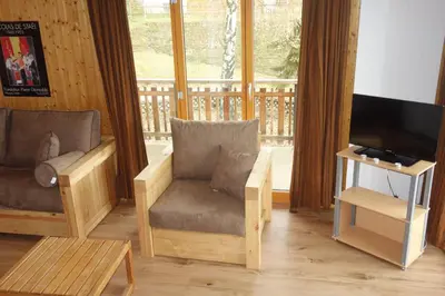 TV/Unterhaltungsangebot in der Unterkunft Gentianes COSY & MOUNTAIN apartments