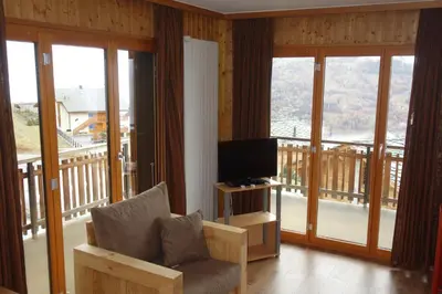 TV/Unterhaltungsangebot in der Unterkunft Gentianes COSY & MOUNTAIN apartments