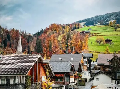 Naturlandschaft in der Nähe der Ferienwohnung