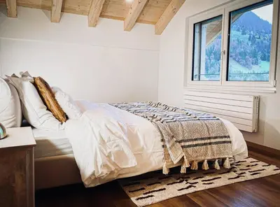 Ein Bett oder Betten in einem Zimmer der Unterkunft Hidden Retreats The Lohner