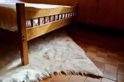 Ein Bett oder Betten in einem Zimmer der Unterkunft Gîte de Planchouet