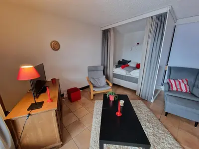 Ein Bett oder Betten in einem Zimmer der Unterkunft Magnifique appartement en bord des pistes
