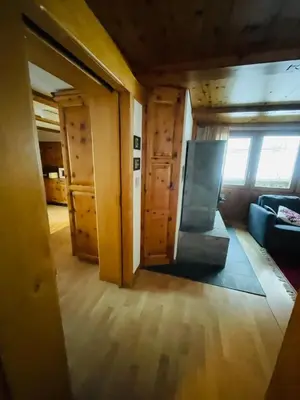 Ein Sitzbereich in der Unterkunft 5 Zimmer-Wohnung mit Garage und Sauna