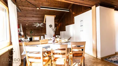 Grundriss der Unterkunft Ferienwohnungen Haus Butterfly, Saas-Fee