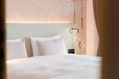 Ein Bett oder Betten in einem Zimmer der Unterkunft Grindellodge