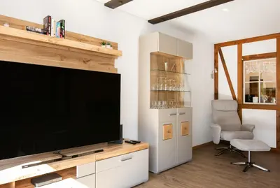 TV/Unterhaltungsangebot in der Unterkunft Ferienwohnung am Bach