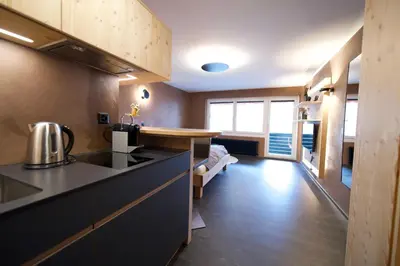 Küche/Küchenzeile in der Unterkunft Studio NINNI