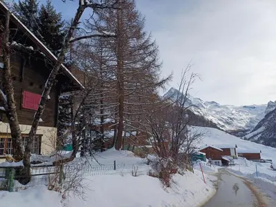 Naturlandschaft in der Nähe des Chalets