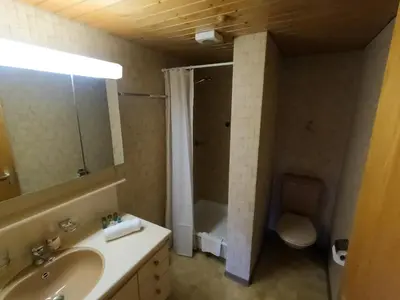 Ein Badezimmer in der Unterkunft Panorama Apartment