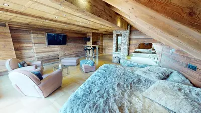 Grundriss der Unterkunft Studio with Private Jacuzzi - Stunning Swiss Alps Views - RPO31-62