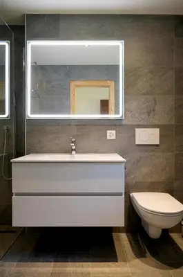Ein Badezimmer in der Unterkunft 3,5 Zimmer Attikawohnung mit Traumaussicht