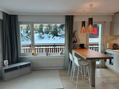 Grundriss der Unterkunft New studio in Crans center