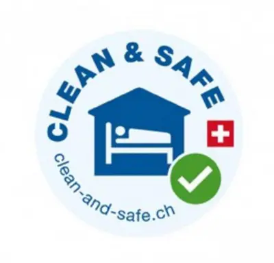 Ein Zertifikat, Auszeichnung, Logo oder anderes Dokument, das in der Unterkunft Lake Thun Alps Scenic Views and Concierge by SwissHut ausgestellt ist