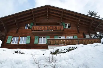 Chalet Wandelgrün im Winter