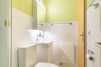 Ein Badezimmer in der Unterkunft Schürli Apartment - Aare Jungfrau AG