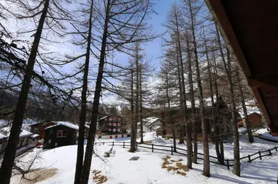 Chalet La Sapinière im Winter