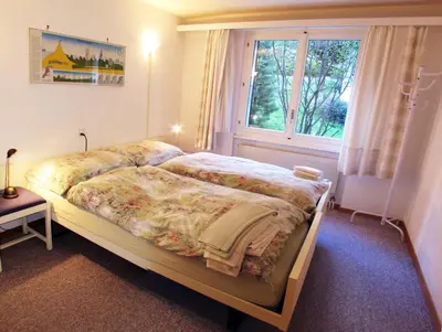 Ein Bett oder Betten in einem Zimmer der Unterkunft Amici