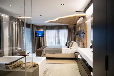 Ein Bett oder Betten in einem Zimmer der Unterkunft Haus Rio