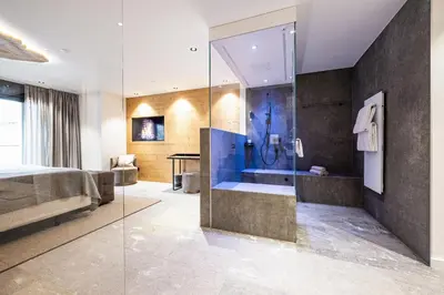 Ein Badezimmer in der Unterkunft Haus Rio