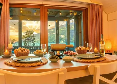 Essen in der Ferienwohnung oder in der Nähe