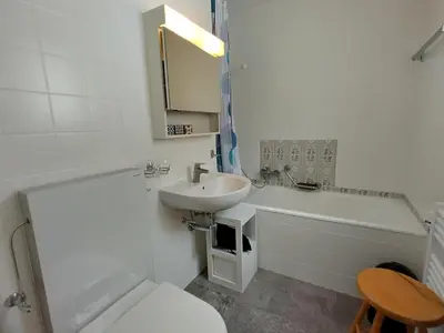 Ein Badezimmer in der Unterkunft Montanji 7- neu renoviert, tolle Aussicht!
