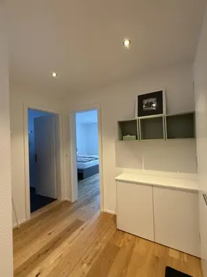 Küche/Küchenzeile in der Unterkunft Apartment Strahlhorn by Interhome