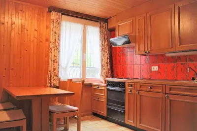 Küche/Küchenzeile in der Unterkunft Apartment Berggeist