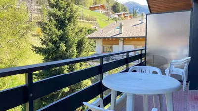 Ein Balkon oder eine Terrasse in der Unterkunft Ramuge A 045 - COSY apartment 4 pers