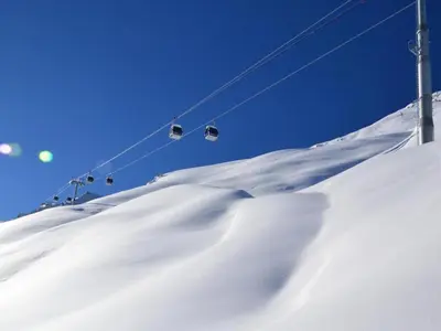 Alluring apartment in the heart of valley im Winter