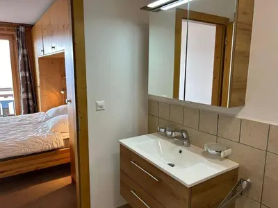 Ein Bett oder Betten in einem Zimmer der Unterkunft Pleasant apartment with balcony