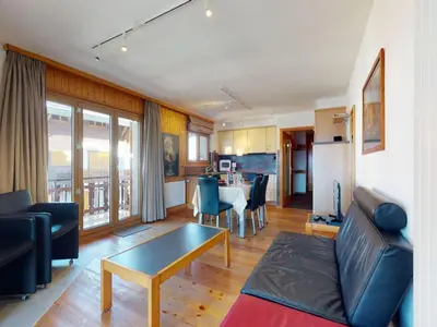 Küche/Küchenzeile in der Unterkunft Apartment with front balcony