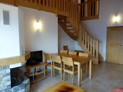 Ein Sitzbereich in der Unterkunft Apartment in a central location