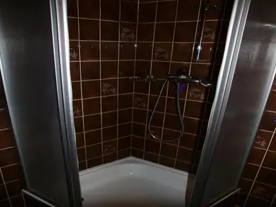 Ein Badezimmer in der Unterkunft Family apartment with terrace