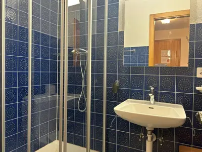 Ein Badezimmer in der Unterkunft Charming apartment in Vaysonnaz