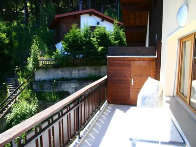 Ein Balkon oder eine Terrasse in der Unterkunft Luxury apartment in the heart of valley