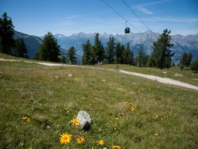 Naturlandschaft in der Nähe der Ferienwohnung